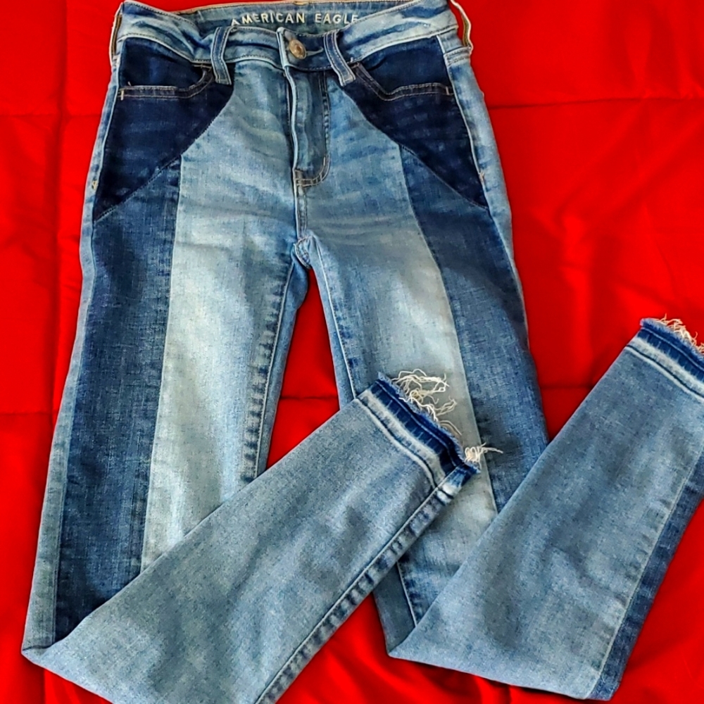 American eagle jeans,size oo womens
